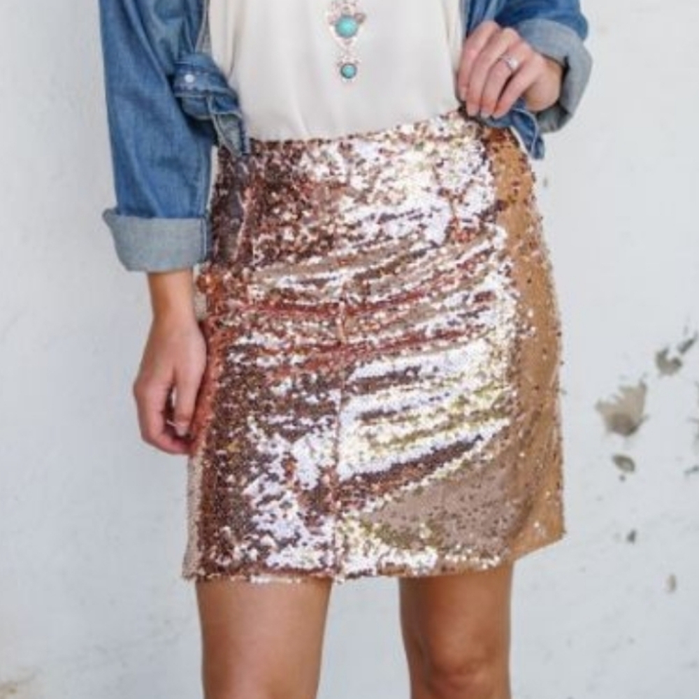 Sequined Skirt